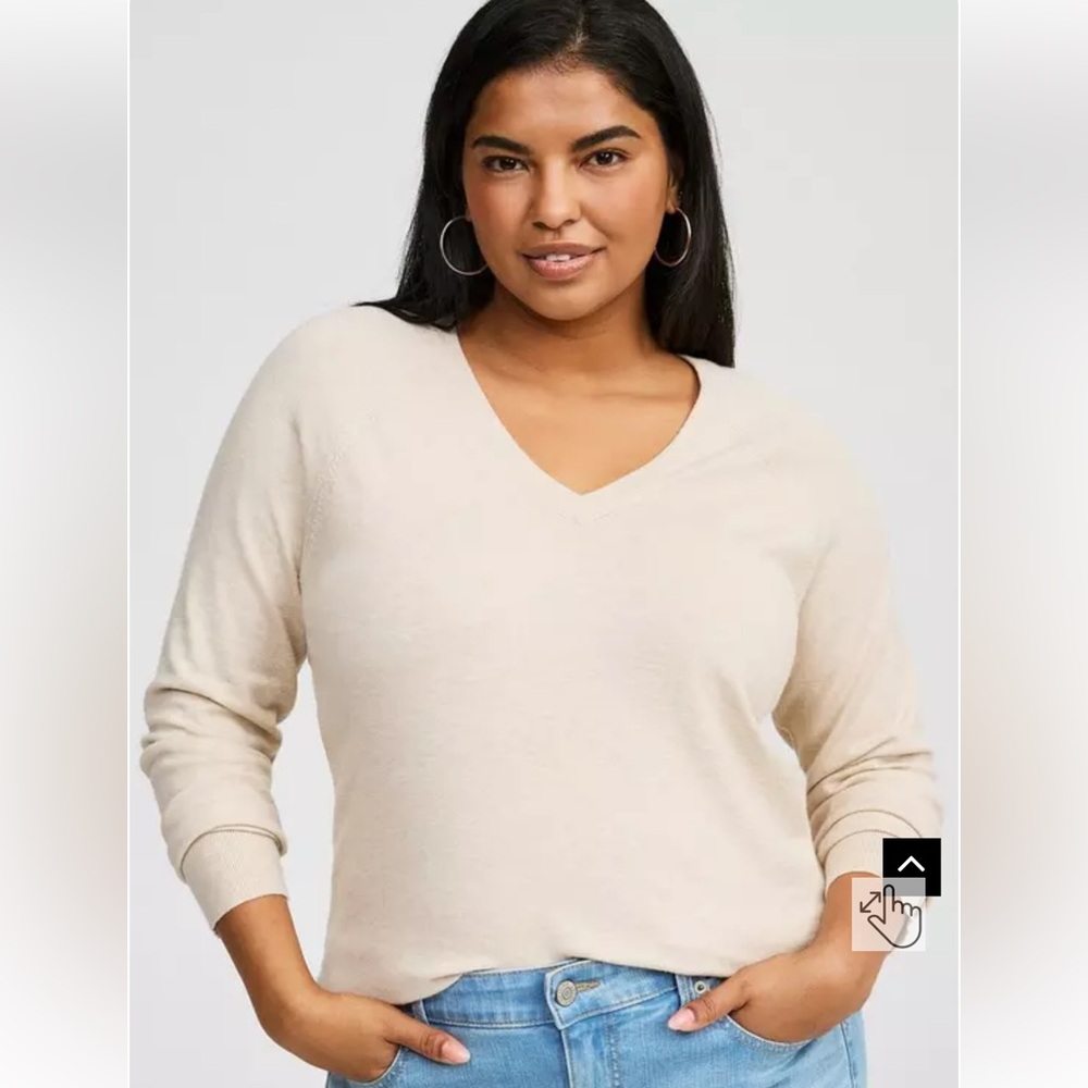 Torrid 1X V-Neck Sweater
